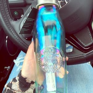 Starbucks iridescent water bottle